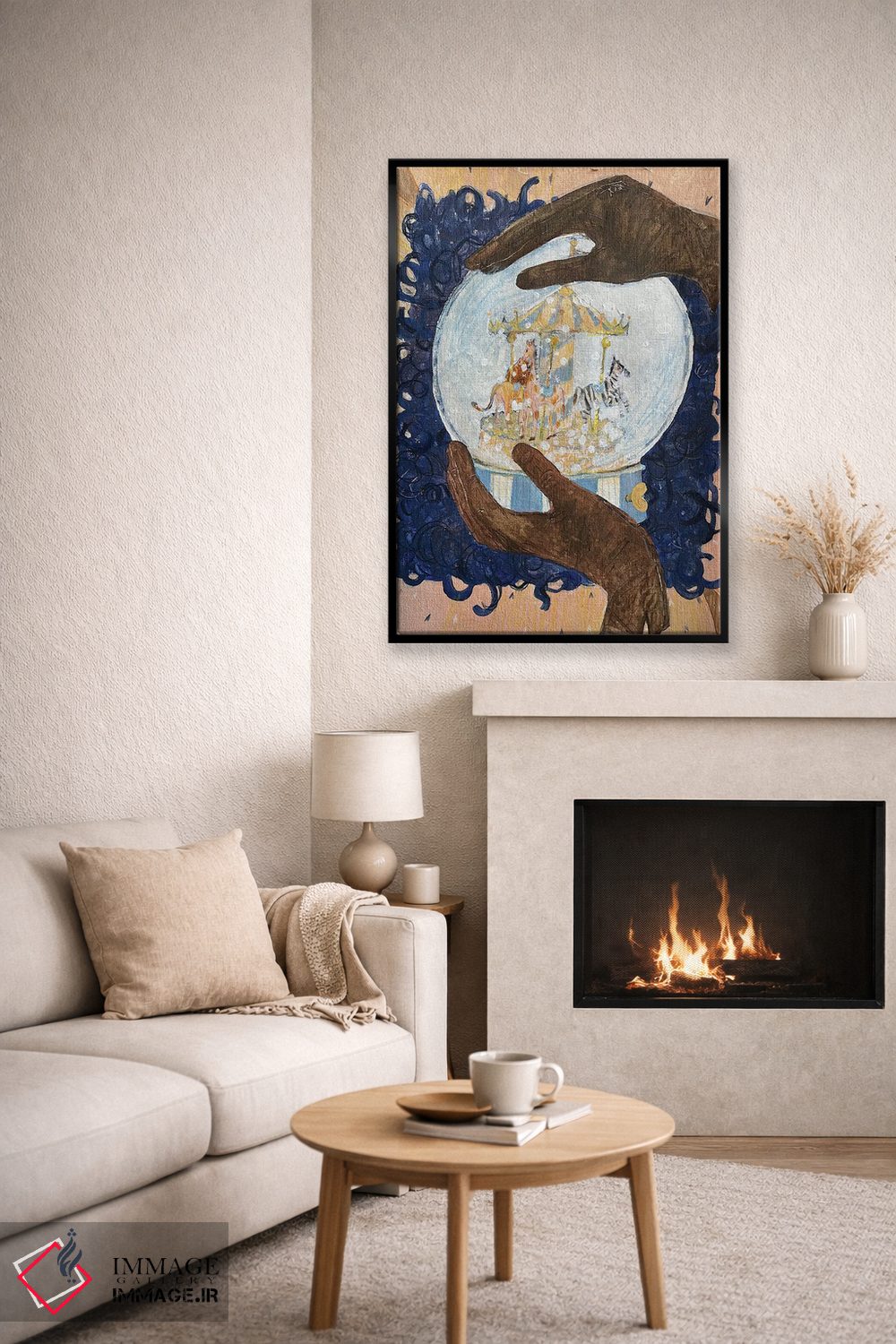 تابلو دکوراتیو فصل جادویی اثر آناستازیا مازور-اسکروبوا - D6B