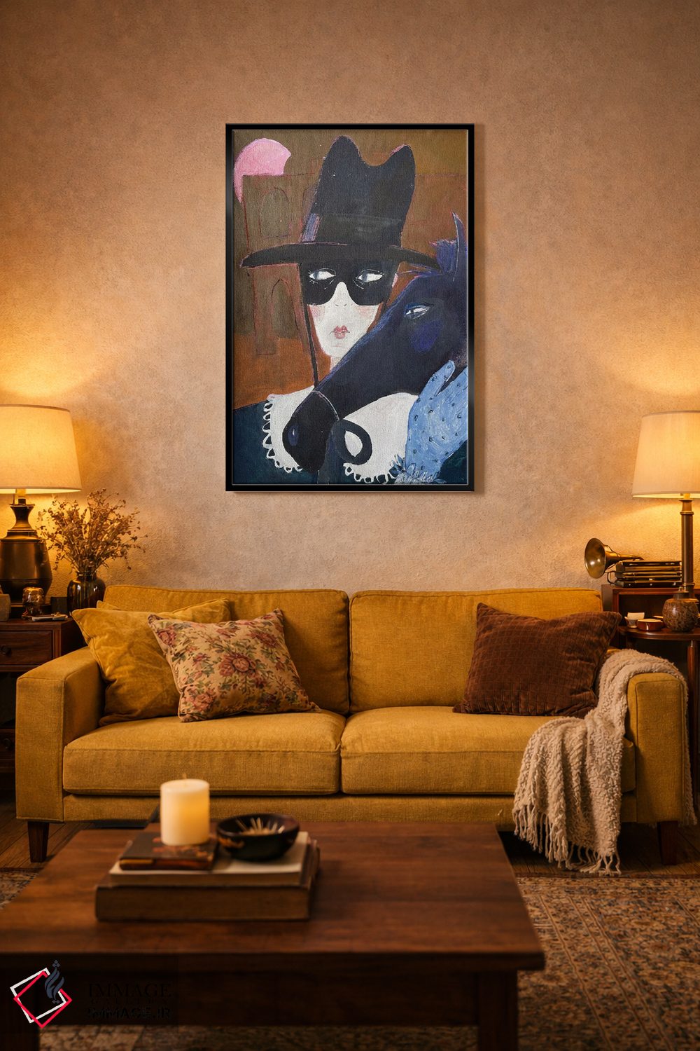 تابلو دکوراتیو زورو اثر آناستازیا مازور-اسکروبوا - D4B