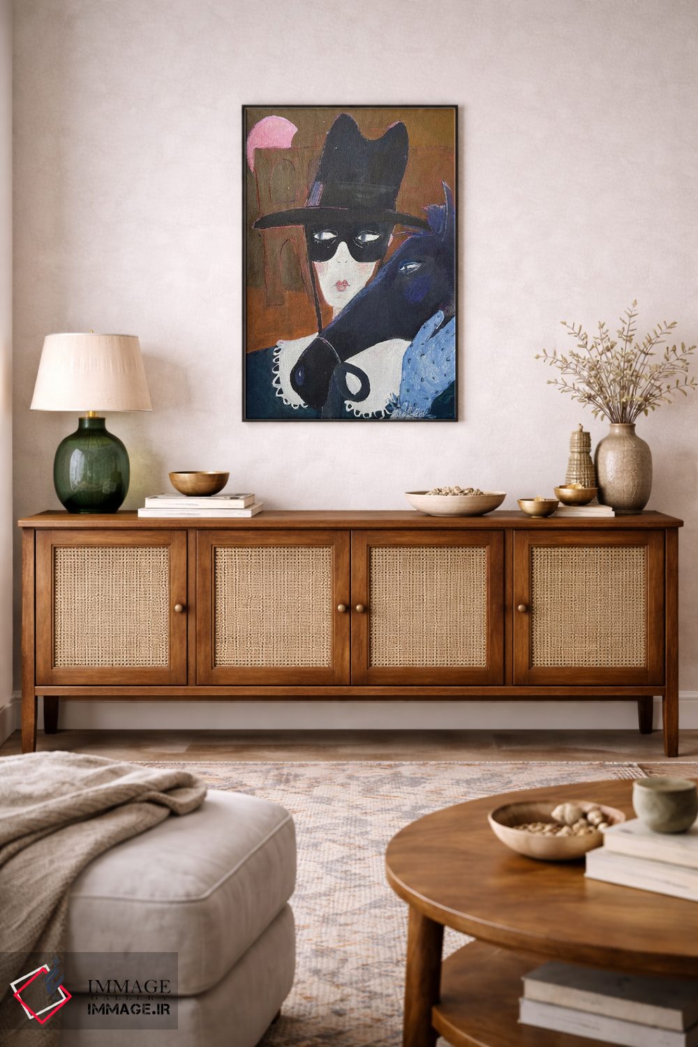 تابلو دکوراتیو زورو اثر آناستازیا مازور-اسکروبوا - D3B