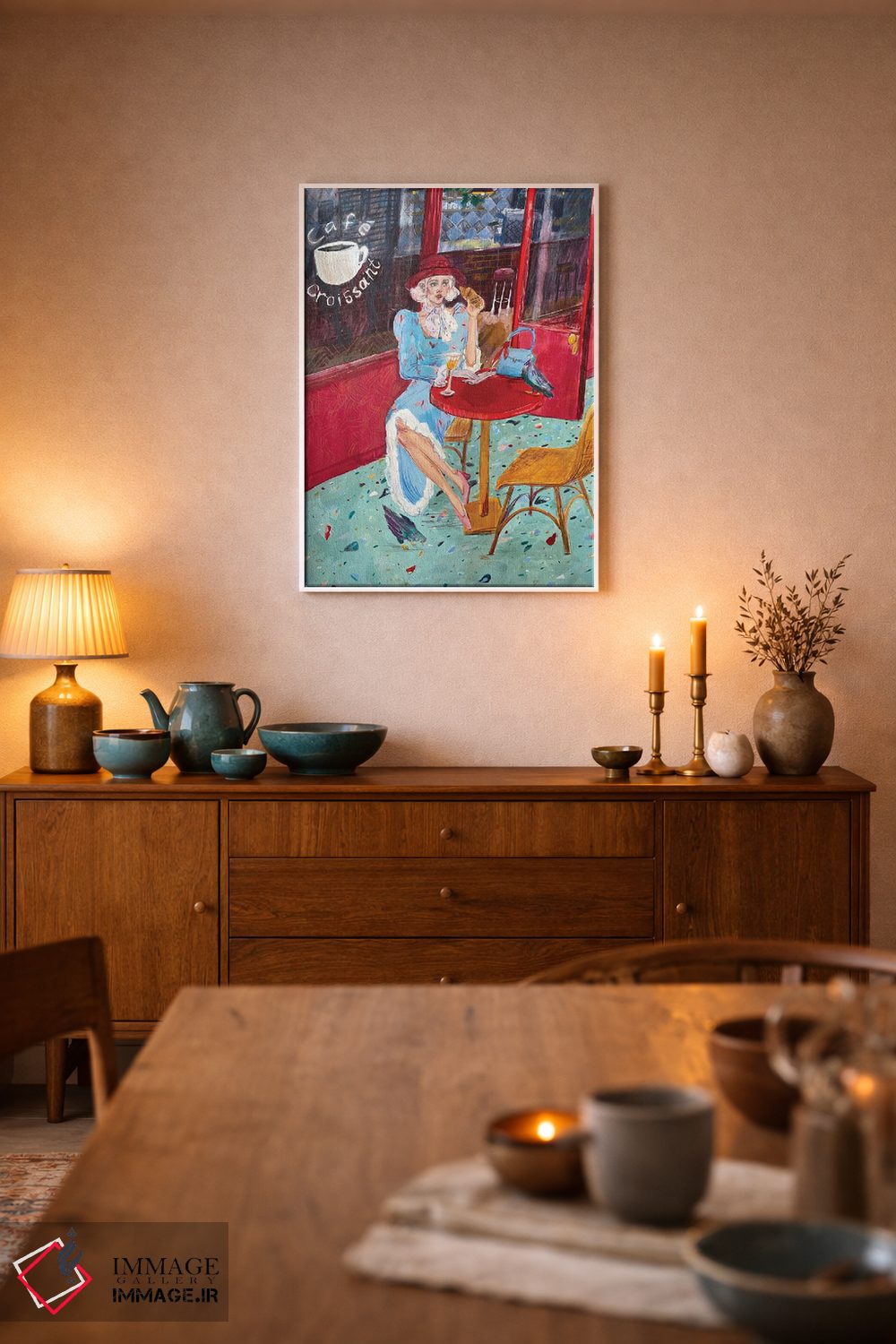 تابلو دکوراتیو کرواسان اثر آناستازیا مازور-اسکروبوا - D5W