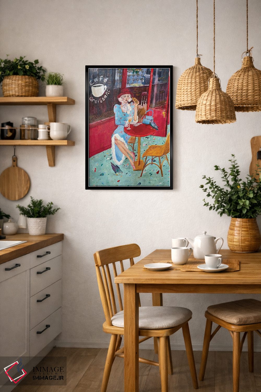 تابلو دکوراتیو کرواسان اثر آناستازیا مازور-اسکروبوا - D6B