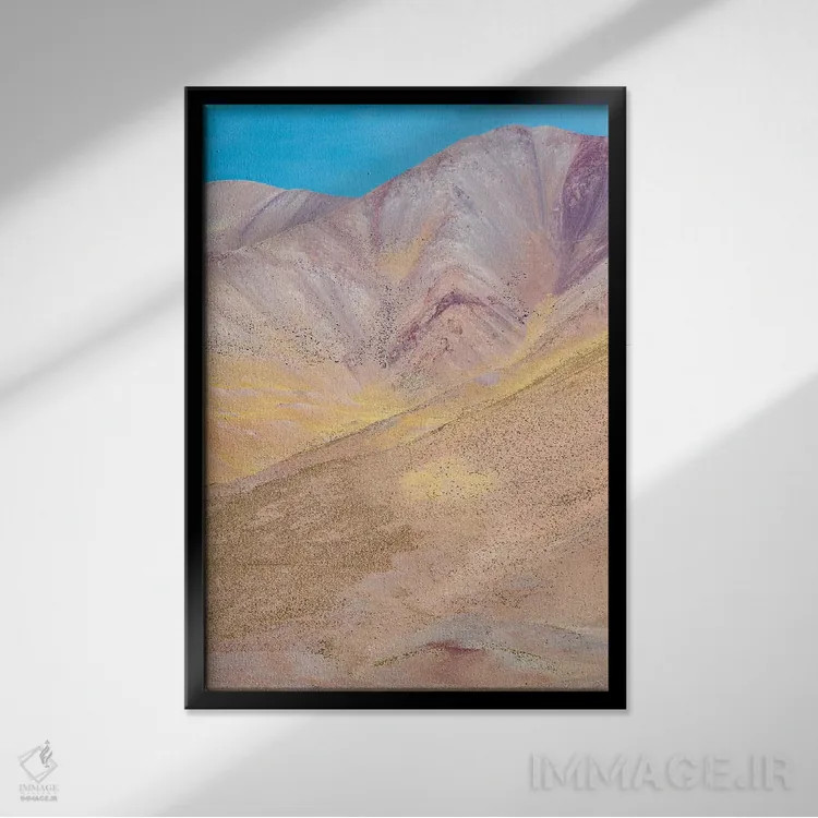 تابلو دکوراتیو near the village of Tolar Grande, close to the border of Ch… اثر مارتین زویک - نمای قابدار مشکی