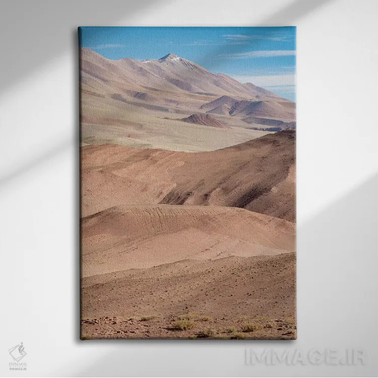 تابلو دکوراتیو Argentina,آلتپلانوی آرژانتین در مسیر جاده ۲۷ بین پوچیتوس و… اثر مارتین زویک - نمای روبهرو روی دیوار