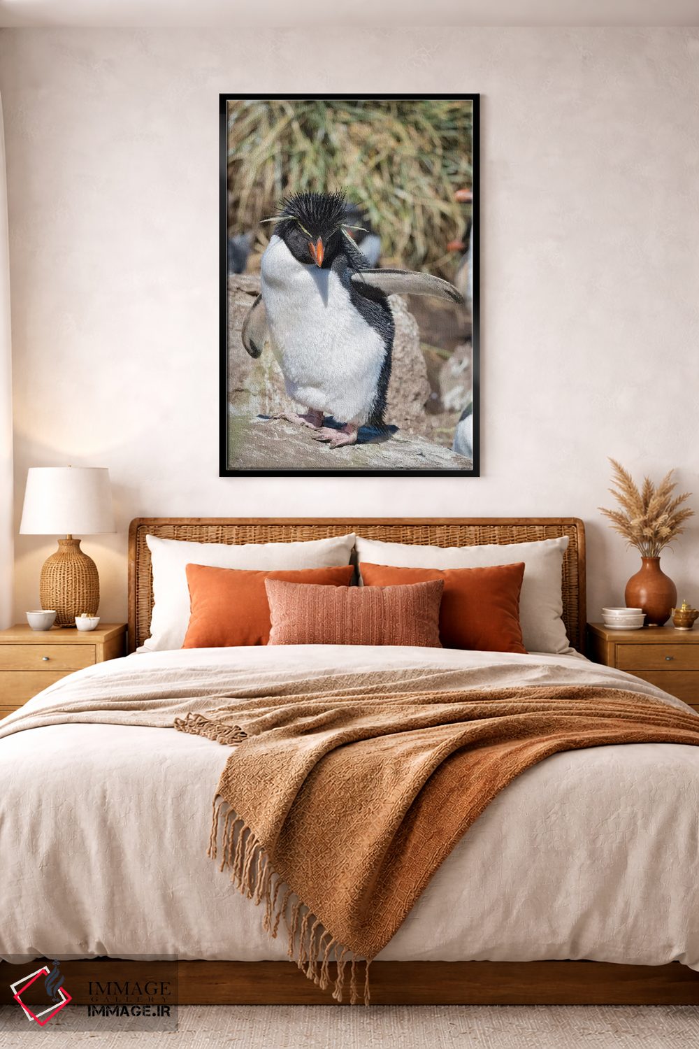 تابلو دکوراتیو subspecies western rockhopper penguin , Falkland Islands.,پ… اثر مارتین زویک - D3B