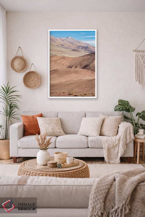 تابلو دکوراتیو Argentina,آلتپلانوی آرژانتین در مسیر جاده ۲۷ بین پوچیتوس و… اثر مارتین زویک - D2W