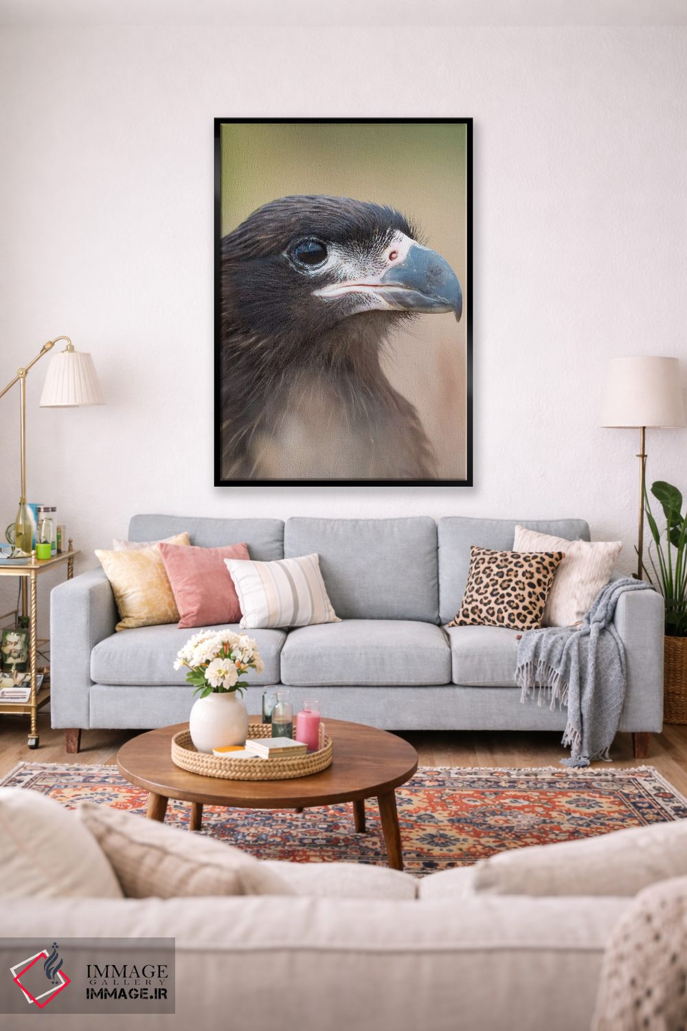 تابلو دکوراتیو Protected, Endemic To The Falkland Islands.,جوجه با پوست رو… اثر مارتین زویک - D1B