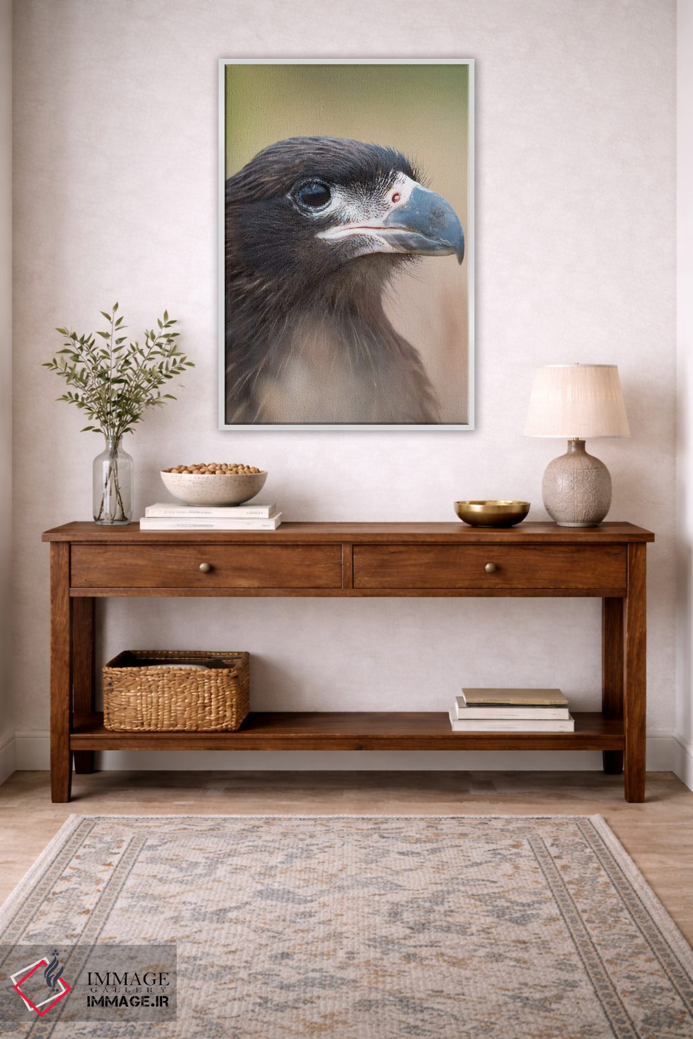تابلو دکوراتیو Protected, Endemic To The Falkland Islands.,جوجه با پوست رو… اثر مارتین زویک - D3W