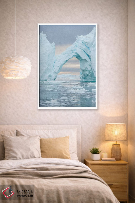 تابلو دکوراتیو Greenland.,یخ دره ایلولیسات در خلیج دیسکو. این یخ دره به عن… اثر مارتین زویک - D2W