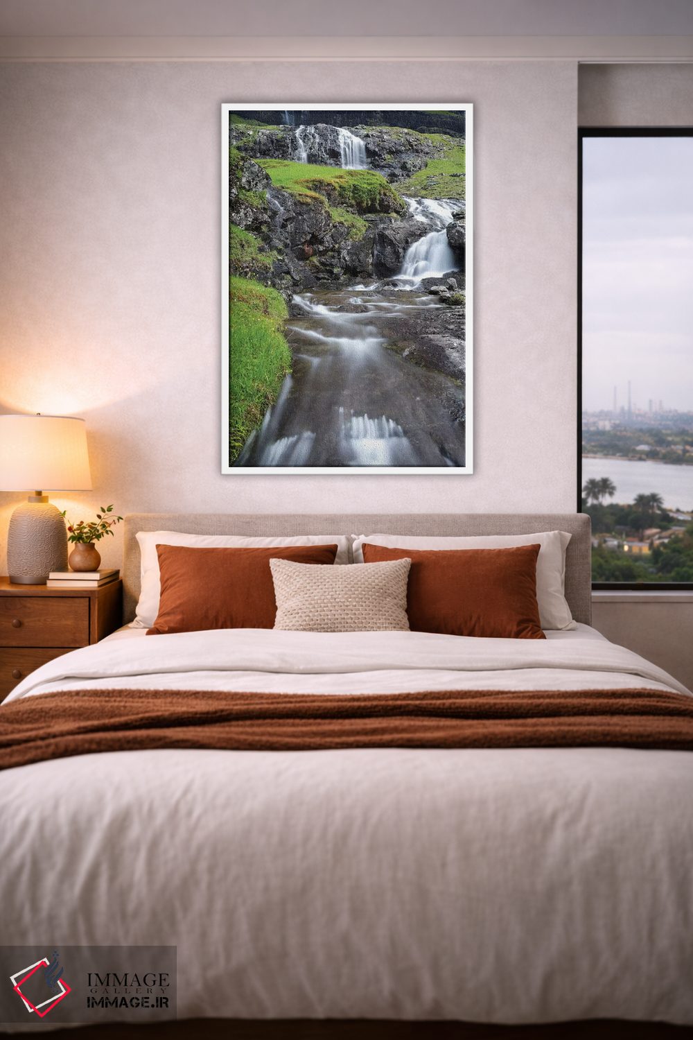 تابلو دکوراتیو Faroe Islands,دره ساکسون، جزایر فارو، دانمارک اثر مارتین زویک - D4W