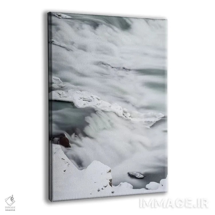 تابلو دکوراتیو River Thorsa, Selfoss, Iceland.,آبشار اوریدافوس در زمستان… اثر مارتین زویک - نمای پرسپکتیو محصول