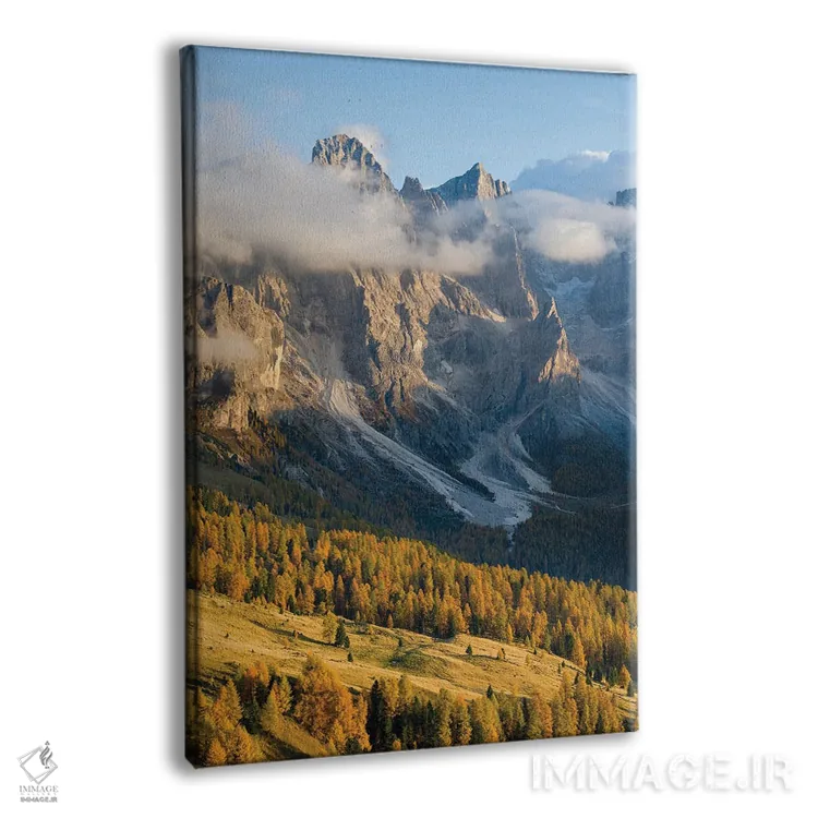 تابلو دکوراتیو Italy,قله های مرتفع مشرف به وال ونه جیا، گروه پالا در دولوم… اثر مارتین زویک - نمای پرسپکتیو محصول