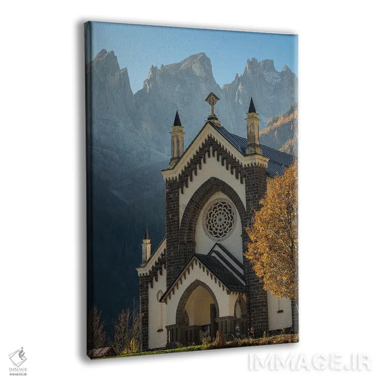 تابلو دکوراتیو in the background the Focobon mountain range, Pale di San M… اثر مارتین زویک - نمای پرسپکتیو محصول