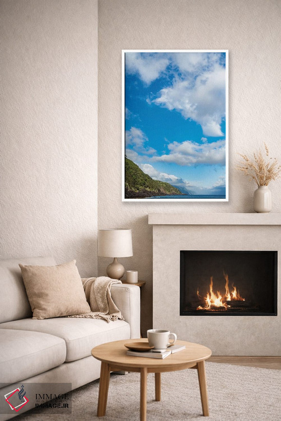 تابلو دکوراتیو View Along The Southern Coast. Sao Jorge Island, Azores, Po… اثر مارتین زویک - D5W