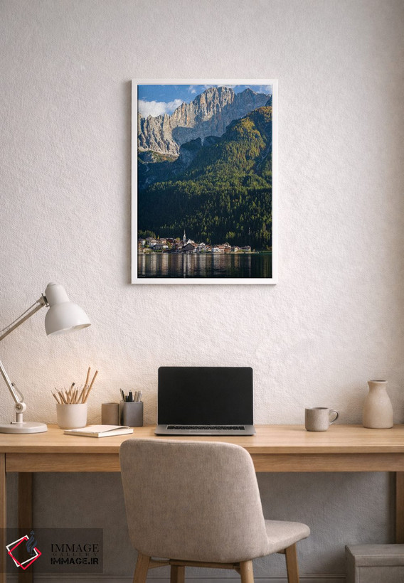 تابلو دکوراتیو an icon of the dolomites in the Veneto, Italy,دهکده آلگه کن… اثر مارتین زویک - D1W