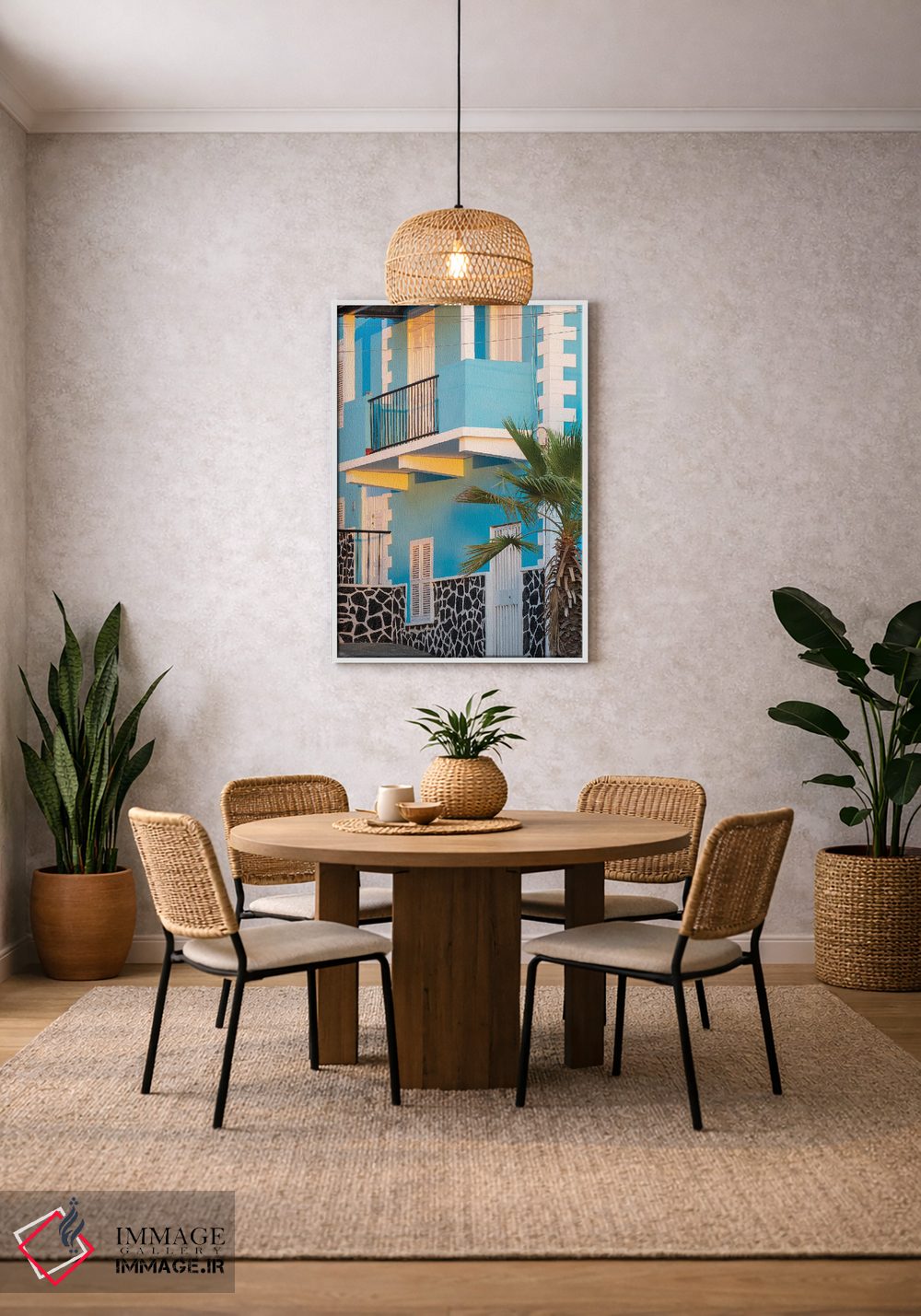 تابلو دکوراتیو the capital of the island. Fogo Island, part of Cape Verde… اثر مارتین زویک - D3W