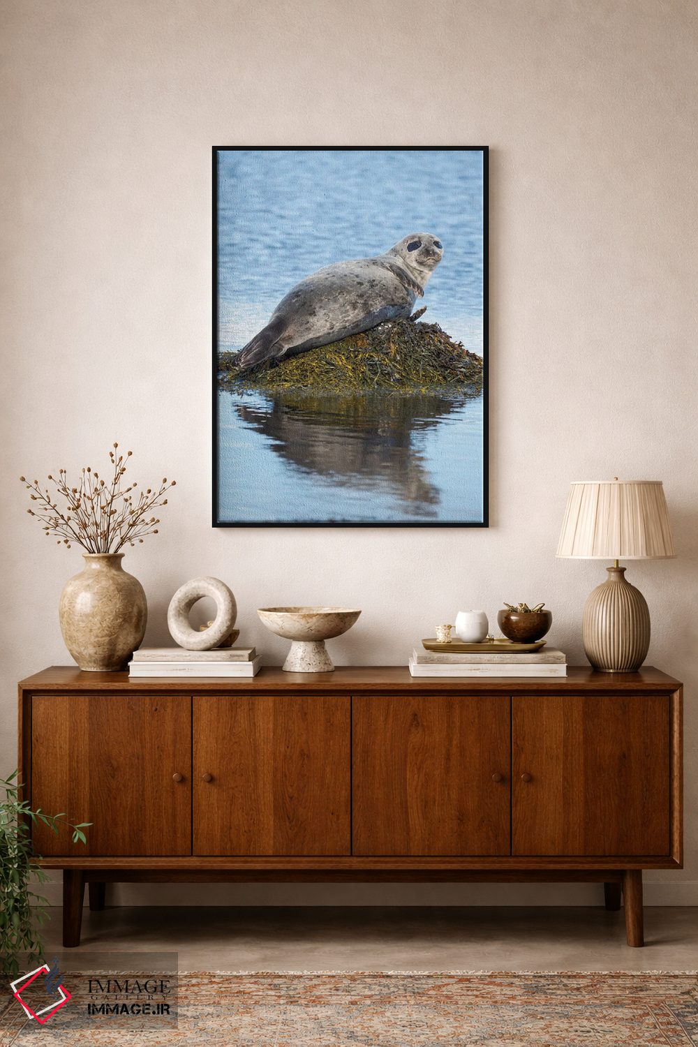 تابلو دکوراتیو Iceland,فک بندری در نزدیکی دیوپاویک در ایسلند، وستفیوردز… اثر مارتین زویک - D1B