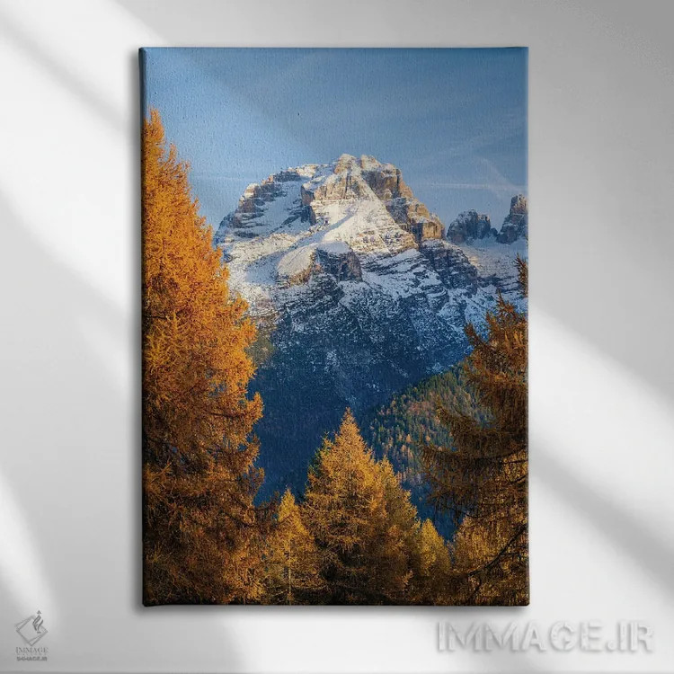 تابلو دکوراتیو In The Province Of Trentino In Italy.,قله برنتا. منظره ای ا… اثر مارتین زویک - نمای روبهرو روی دیوار