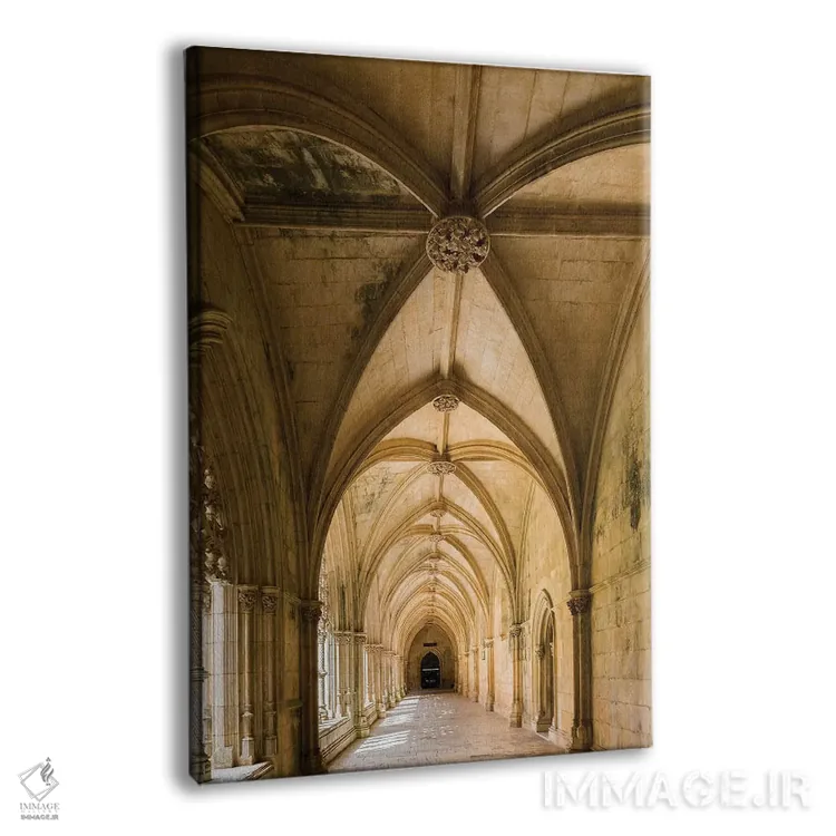 تابلو دکوراتیو the royal cloister, Mosteiro de Santa Maria da Vitoria, Por… اثر مارتین زویک - نمای پرسپکتیو محصول