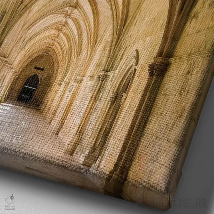 تابلو دکوراتیو the royal cloister, Mosteiro de Santa Maria da Vitoria, Por… اثر مارتین زویک - نمای نزدیک بافت بوم