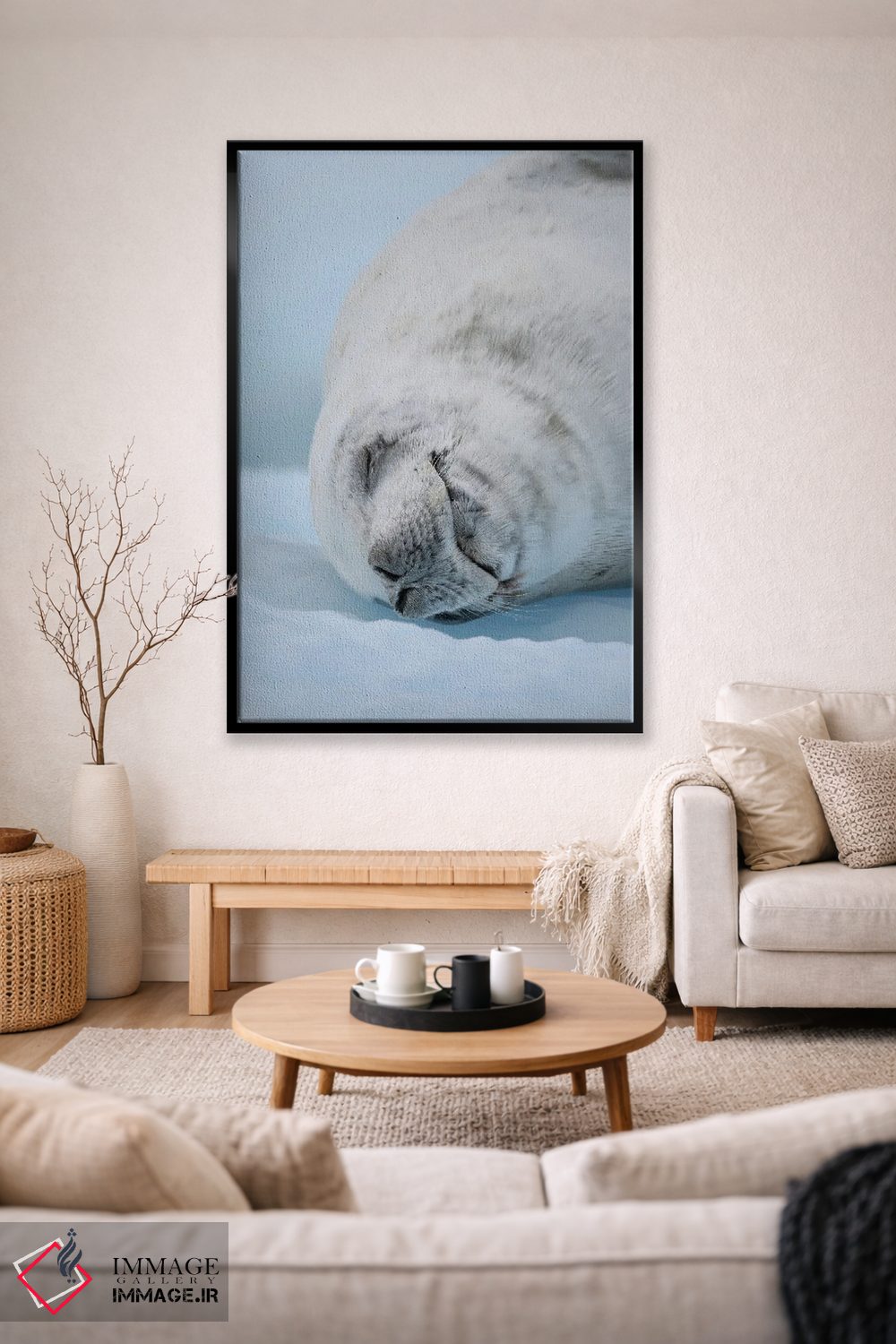 تابلو دکوراتیو Resting On Ice Floe. Antarctica, Antarctic Peninsula, Detai… اثر مارتین زویک - D2B