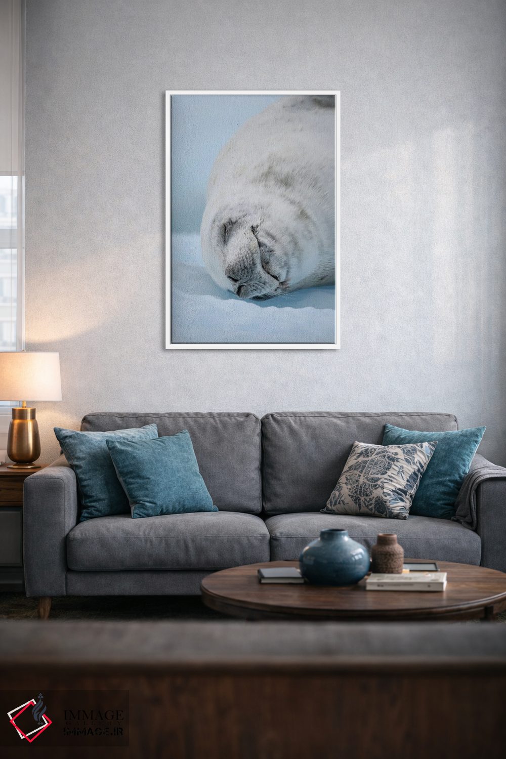 تابلو دکوراتیو Resting On Ice Floe. Antarctica, Antarctic Peninsula, Detai… اثر مارتین زویک - D4W