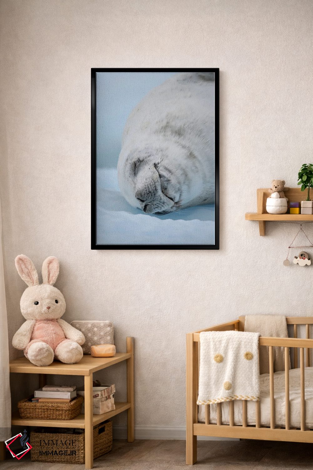 تابلو دکوراتیو Resting On Ice Floe. Antarctica, Antarctic Peninsula, Detai… اثر مارتین زویک - D5B