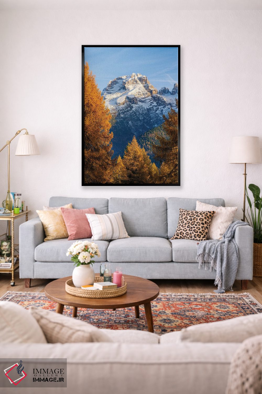 تابلو دکوراتیو In The Province Of Trentino In Italy.,قله برنتا. منظره ای ا… اثر مارتین زویک - D1B