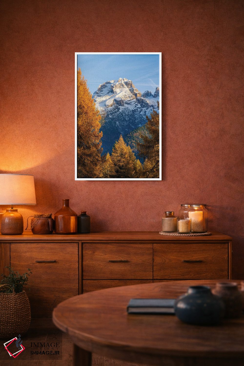 تابلو دکوراتیو In The Province Of Trentino In Italy.,قله برنتا. منظره ای ا… اثر مارتین زویک - D4W