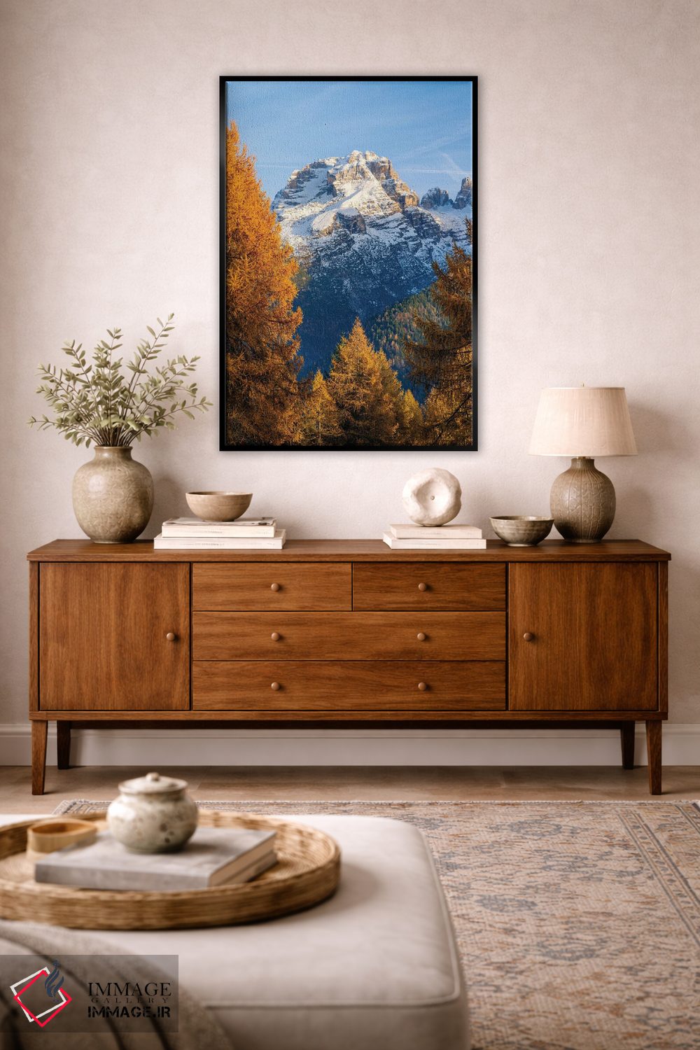 تابلو دکوراتیو In The Province Of Trentino In Italy.,قله برنتا. منظره ای ا… اثر مارتین زویک - D5B