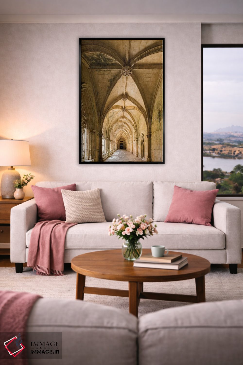 تابلو دکوراتیو the royal cloister, Mosteiro de Santa Maria da Vitoria, Por… اثر مارتین زویک - D6B