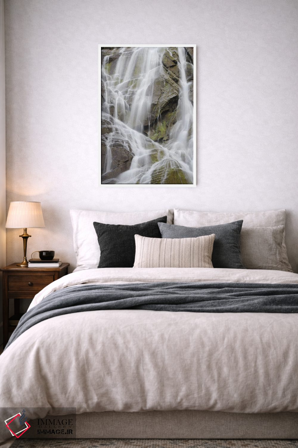 تابلو دکوراتیو آبشار ناردیس در استان ترنتینو، ایتالیا اثر مارتین زویک - D4W