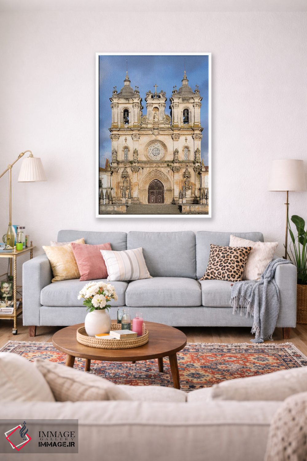 تابلو دکوراتیو Mosteiro de Santa Maria de Alcobaca. Portugal.,صومعه آلکوبا… اثر مارتین زویک - D1W