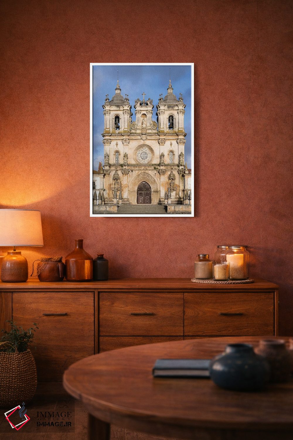 تابلو دکوراتیو Mosteiro de Santa Maria de Alcobaca. Portugal.,صومعه آلکوبا… اثر مارتین زویک - D3W