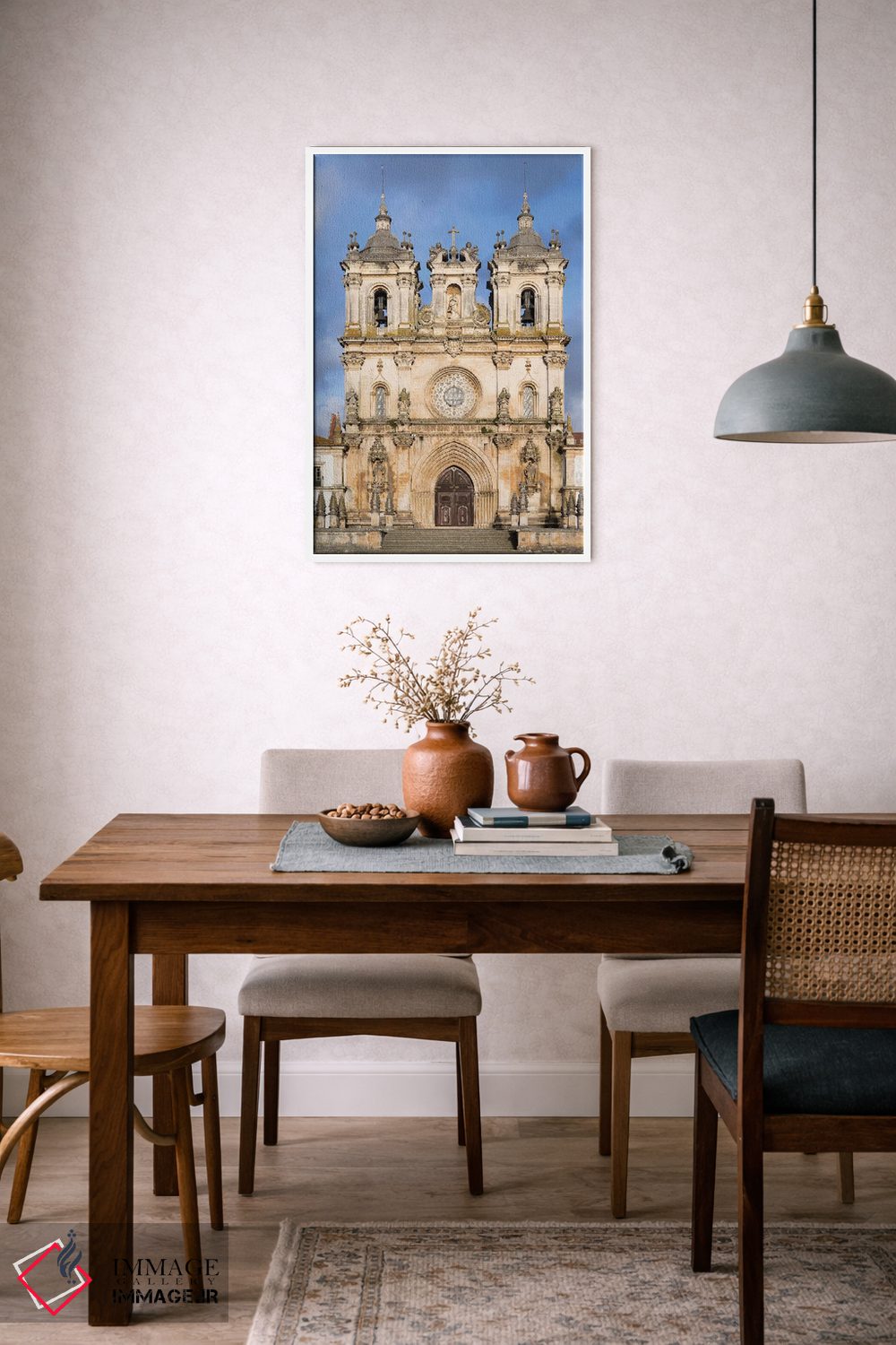 تابلو دکوراتیو Mosteiro de Santa Maria de Alcobaca. Portugal.,صومعه آلکوبا… اثر مارتین زویک - D6W