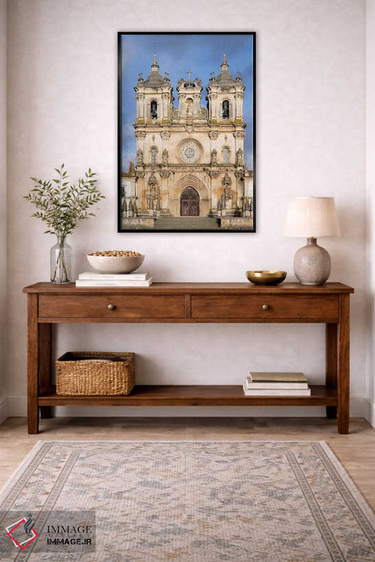 تابلو دکوراتیو Mosteiro de Santa Maria de Alcobaca. Portugal.,صومعه آلکوبا… اثر مارتین زویک - D5B