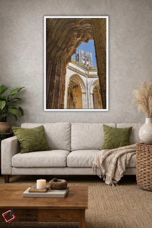 تابلو دکوراتیو Capelas Imperfeitas, in typical Manueline style. Lisboa, Po… اثر مارتین زویک - D1W