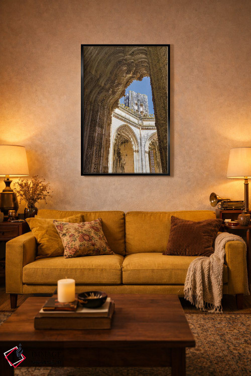 تابلو دکوراتیو Capelas Imperfeitas, in typical Manueline style. Lisboa, Po… اثر مارتین زویک - D3B