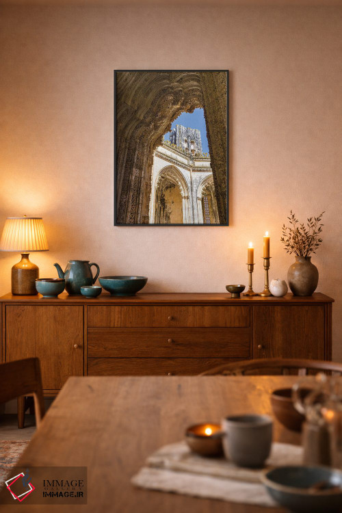 تابلو دکوراتیو Capelas Imperfeitas, in typical Manueline style. Lisboa, Po… اثر مارتین زویک - D6B