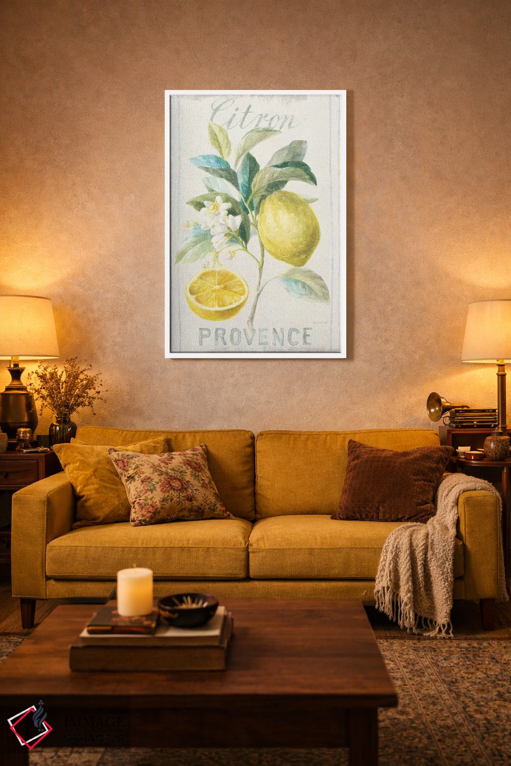 تابلو مدرن لیمو فلورساک چهارم اثر دان هوی نای - D4W