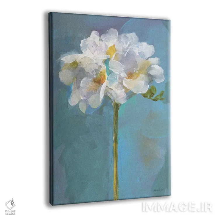 تابلو دکوراتیو گل مدرن چهار اثر دان هوی نای - نمای پرسپکتیو محصول