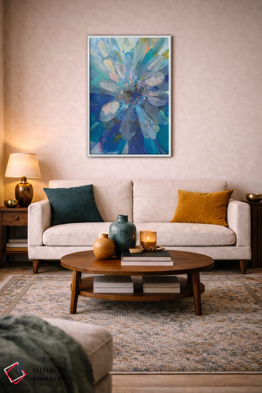 تابلو دکوراتیو شدت یک اثر دان هوی نای - D4W