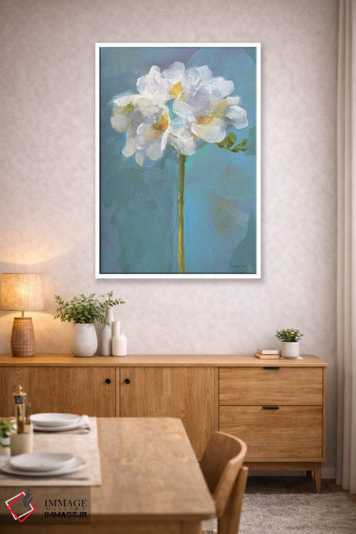تابلو دکوراتیو گل مدرن چهار اثر دان هوی نای - D3W