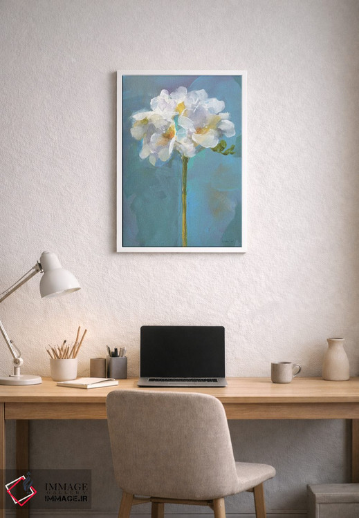 تابلو دکوراتیو گل مدرن چهار اثر دان هوی نای - D1W