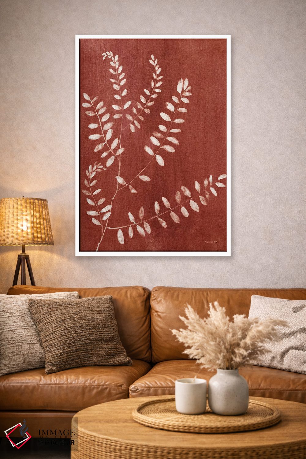 تابلو مینیمال طبیعت ساده ۱ اثر دان هوی نای - D3W