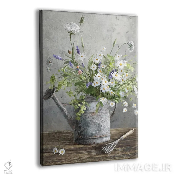 تابلو دکوراتیو باغبانی کلبه ای ۲ اثر دان هوی نای - نمای پرسپکتیو محصول