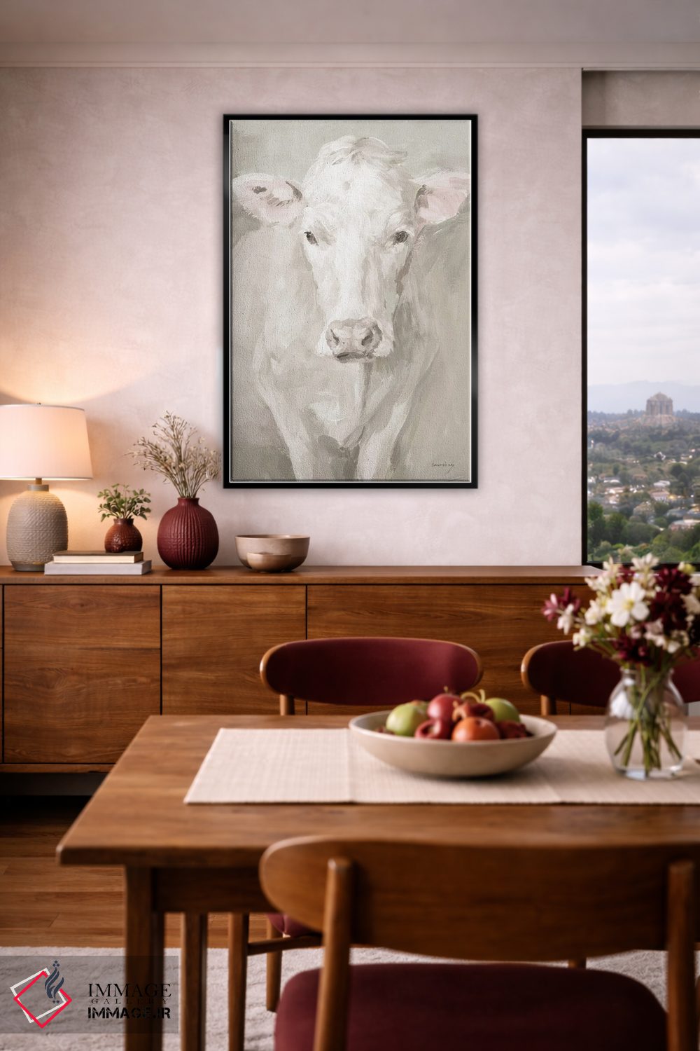 تابلو مدرن فلاسی اثر دان هوی نای - D5B