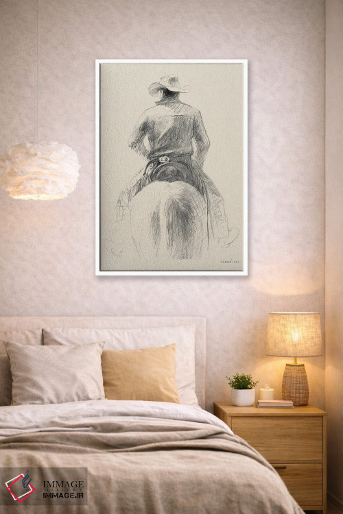 تابلو دکوراتیو خانه در دشت باز ۲ اثر دان هوی نای - D1W