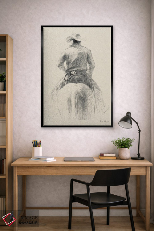 تابلو دکوراتیو خانه در دشت باز ۲ اثر دان هوی نای - D2B