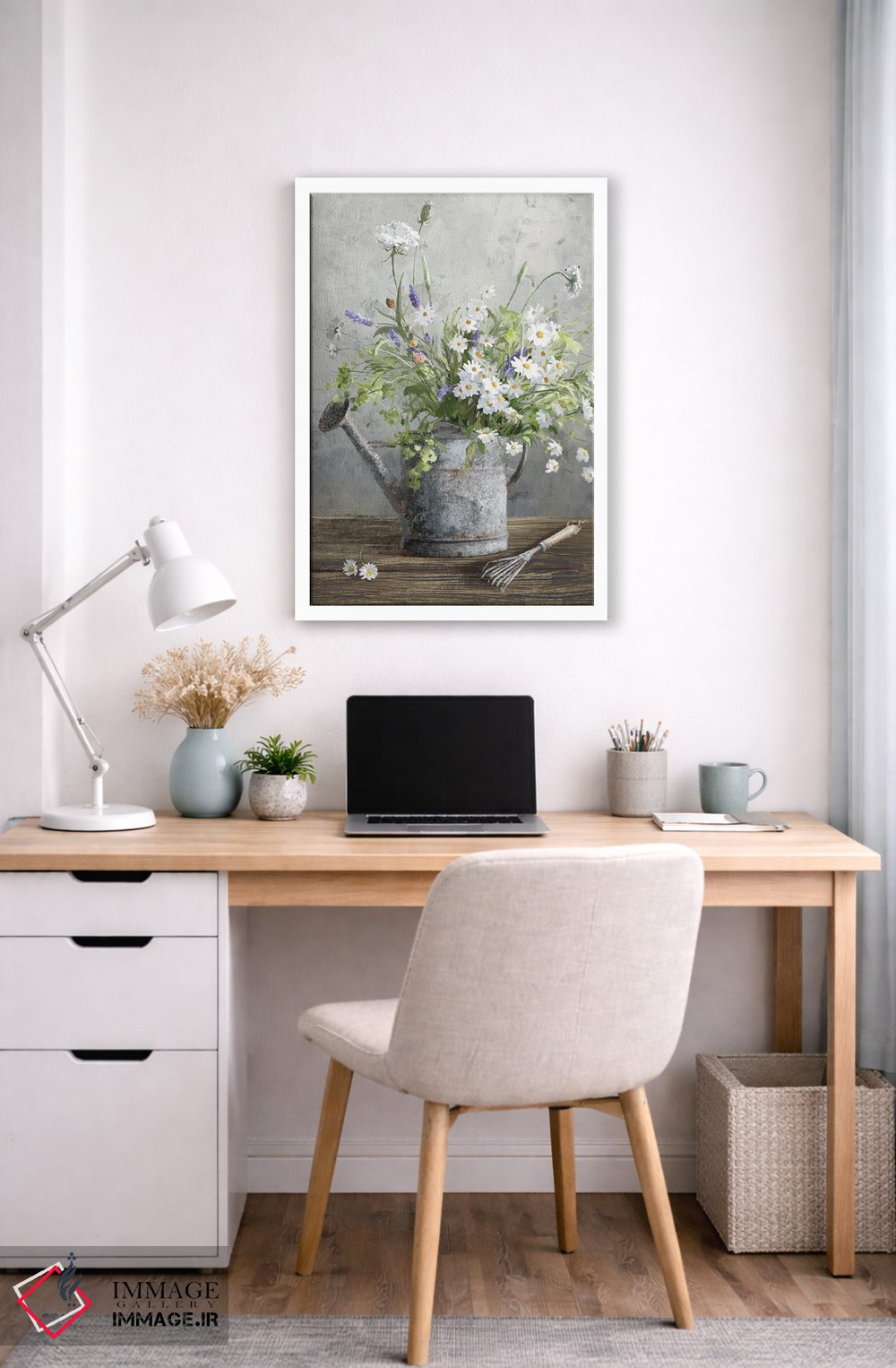 تابلو دکوراتیو باغبانی کلبه ای ۲ اثر دان هوی نای - D5W