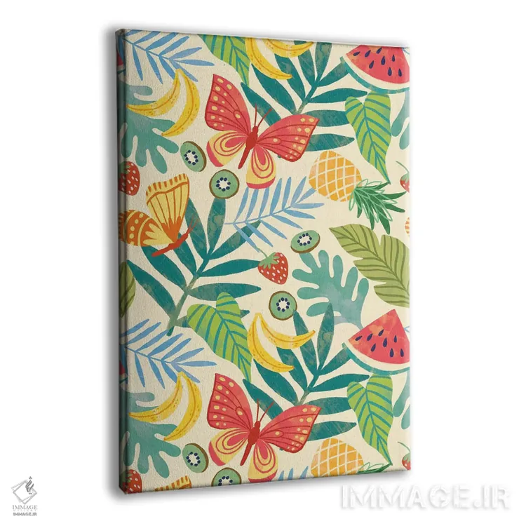 تابلو دکوراتیو تفریح تابستانی زیر آفتاب ۷ اثر ناتالی مایلز - نمای پرسپکتیو محصول